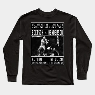 Boetsch vs Henderson Long Sleeve T-Shirt